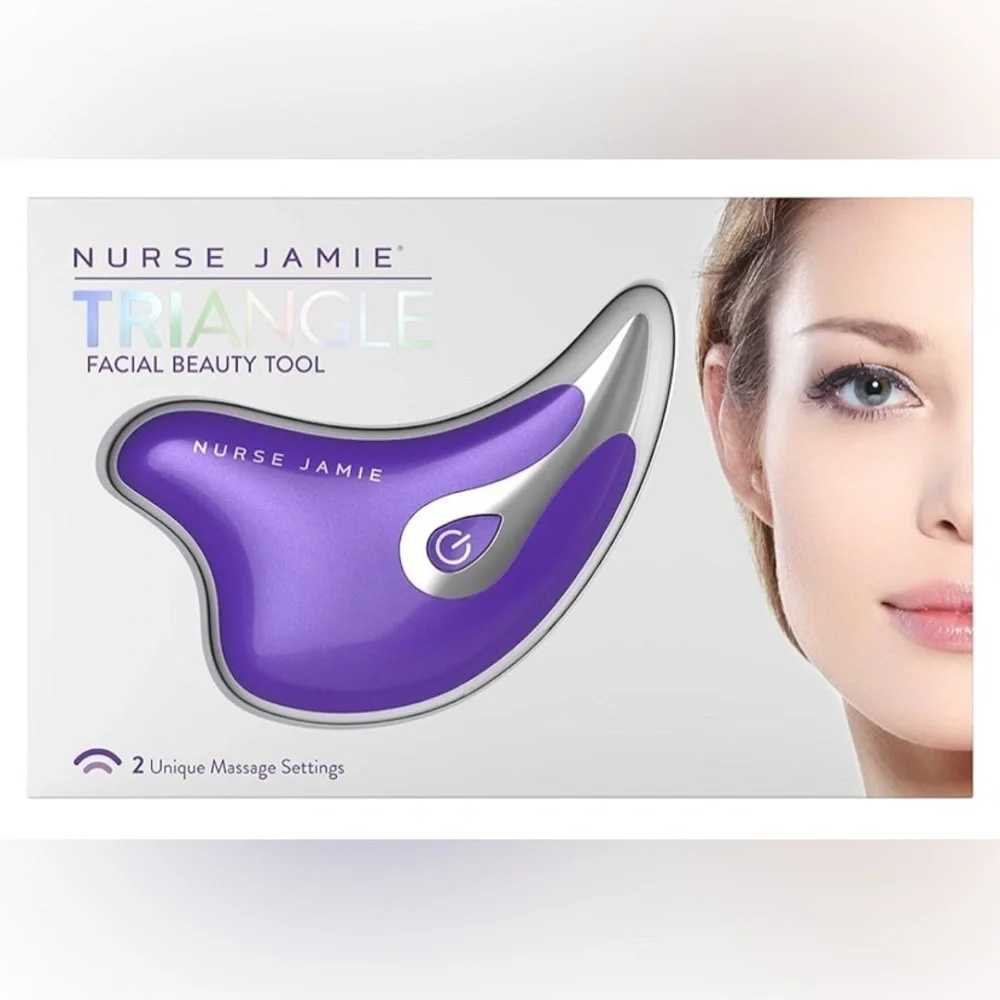 NWT Nurse Jamie Triangle Facial Beauty Tool (1 piece)